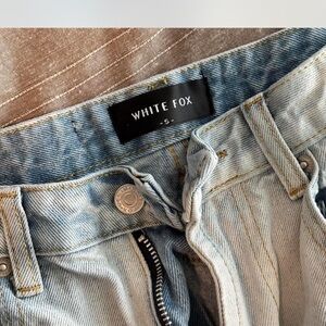 White Fox Light Blue Denim Jeans